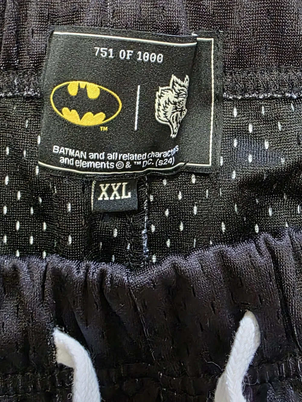 Darc Sport x Batman Bane And The Crow Mesh Shorts Men’s 2XL 751/1000 NWT